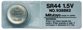 Mitutoyo 938882 SR44 Battery, 1.5 V-