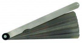 Mitutoyo 950-256 Thickness Gauge Set, Straight, 0.0015 to 0.015"-