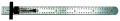 Mitutoyo 950-301 Pocket Steel Rule, 6&quot;-