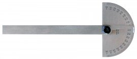 Mitutoyo 968-202 Protractor with semi-circle base-