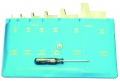 Mitutoyo 985-131 Adjustable Parallel 6-Piece Pin Punch Set, 0.38 to 2.25&quot;-