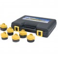 Mityvac MVA4620 Cooling System Cap Adapter Kit for MV4525 and MV4530, European vehicles, 6-pack-