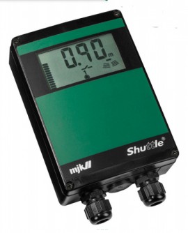 MJK MJK201244 Shuttle Ultrasonic Level Transmitter with 200660 sensor, 115 VAC, 0 to 30/15'-