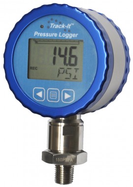 Monarch 5396-0372 Track-It Pressure/Temperature Data Logger with LCD, 350 psig-