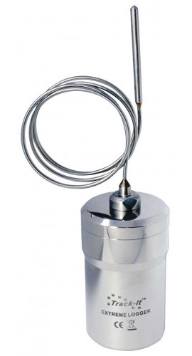 Monarch 5396-1106 Track-It Extreme Temperature Data Logger with 22&quot; Bendable Probe, -58 to 302&amp;deg;F-