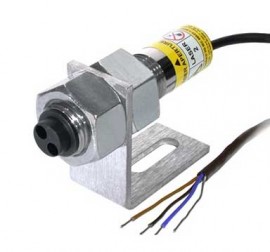 Monarch 6180-030 ROLS-W Remote Optical Laser Sensor, 1 to 250,000 rpm, 3 Tinned Leads-