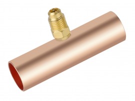 NAVAC F1007 Slip Fit Copper Braze Tee, &amp;frac34;&amp;quot; ODS-