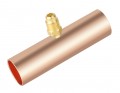NAVAC F1008 Slip Fit Copper Braze Tee, &amp;frac78;&amp;quot; ODS-