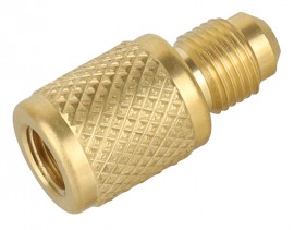 NAVAC F2001 Quick Coupler SAE Female Adapter, &amp;frac14;&amp;quot; SAE male x 5&amp;#8260;16&amp;quot; SAE female-