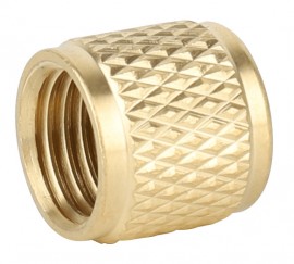 NAVAC F3005 Brass Cap with O-ring, &amp;frac14;&amp;quot; SAE, 10-pack-