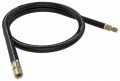 NAVAC NHB1 High Flow Refrigerant Hose with &amp;frac38; to &amp;frac14;&amp;quot; fitting and &amp;frac12;&amp;quot; diameter, 6', black-