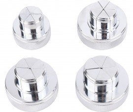 NAVAC NTEQHK Quick Connect Expander Head Kit, 1 to 1/4, 1 to 3/8, 1 to 1/2, 1 to 5/8&amp;quot; OD-