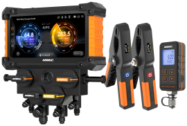 NAVAC NX4GV NEXUS 2 Digital Manifold Gauge Kit with vacuum gauge-