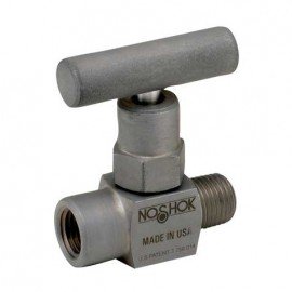 NOSHOK 102-FFC Hard Seat Needle Valve, Female-Female, Steel-
