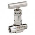NOSHOK 102-MFS Hard Seat Needle Valve, Male-Female, Stainless Steel-