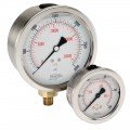 NOSHOK 900 Stainless Steel Liquid-Filled Pressure Gauge, 2&amp;frac12;&amp;quot; dial, 0 to 600 psi-