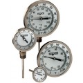 NOSHOK 50-300-040-150/750 F/C 300 Series Industrial Type Bimetal Thermometer with external reset, 150 to 750&amp;deg;F/C-