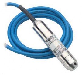 NOSHOK 627-400inH2O-1-1-N-5 Intrinsically Safe Submersible Liquid Level Transmitter, 0 to 400&amp;quot; H<sub>2</sub>O-