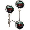 NOSHOK 821-1-1-U-0--50/300-36060-4 Digital Temperature Indicator with back connection, -50 to 300&amp;deg;F, 6&amp;quot;-