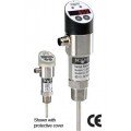 NOSHOK 850-1-2-50/400-2-025-6 Temperature Switch, 2 NO/NC Switches, 1/4&quot; NPT, 2.5 Stem, 6 mm Diameter-