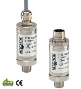 Noshok PT40 Series High Accuracy Fixed Range Transmitters &amp; Transducers-