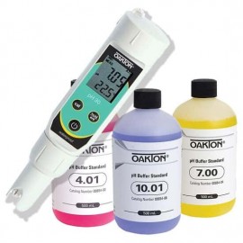 OAKTON 06754-01 pHTestr 30 Waterproof Pocket Tester and Buffer Pack Bundle-