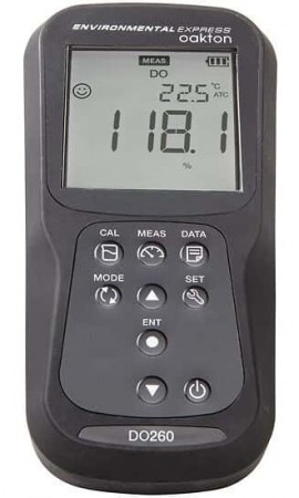 OAKTON 35660-44 DO260 Waterproof DO Handheld Meter-