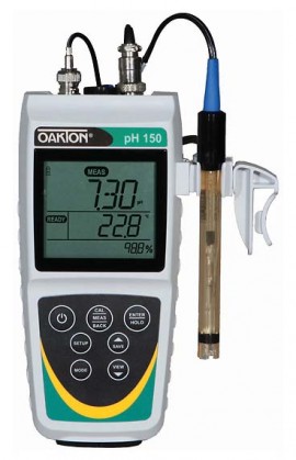 OAKTON PH 150 pH Meter with Calibration-