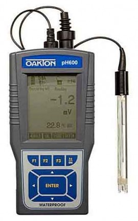 OAKTON PH 600 pH Meter and Probe with Calibration-