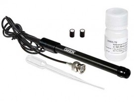 OAKTON WD-35802-10 Single-Junction Epoxy Carbon Dioxide and Carbonate Ion-Selective BNC Electrode, 3' Cable-