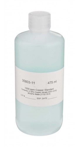 OAKTON WD-35803-11 Copper Cu+2 Replacement Calibration Standard Solution Kit for Ion-Selective Electrodes-