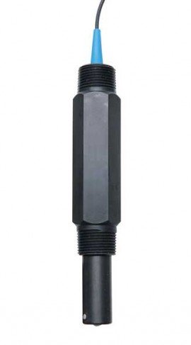 OAKTON WD-35806-20 CPVC Single-Junction Self-Cleaning Flat BNC pH Electrode, 10&#039; Cable-