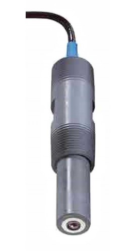 OAKTON WD-35806-21 Self-Cleaning Flat pH Electrode, double junction, 3/4" NPT M, 10' cable-