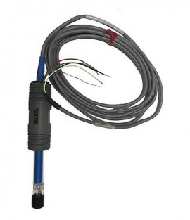 OAKTON WD-35820-25 Industrial Series Glass-Body Industrial Cell with Platinum Sensor, K = 1.0, 10&#039; Cable-