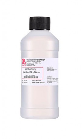 Ohaus 30100441 Conductivity Standard, 8.45 oz, 10 &amp;mu;s/cm-