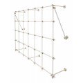 Ohaus 30392326 LabJaws Lab Frame Kit, stainless steel, 48 x 12 x 72&quot;-