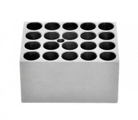 Ohaus 30400183 Module Block, 0.59", 20 vial holes-
