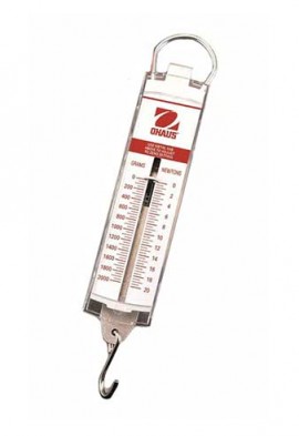 OHAUS 8001-MA Spring Scale, 9 oz-