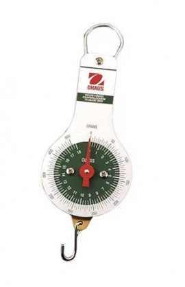 Ohaus 8012-MN Spring Scale, 17.6 oz-