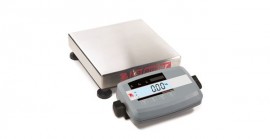 OHAUS D51P50QL5 Bench Scale, Low Profile, Square, 100 lb-
