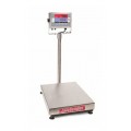 OHAUS D32XW150VX Defender 3000 Washdown Bench Scale, 330 lbs, 25.6 x 19.7&amp;quot; platform-