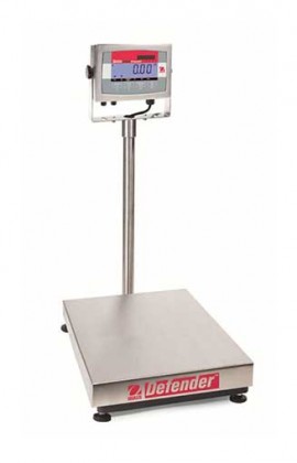 OHAUS D32XW60VL Defender 3000 Washdown Bench Scale, 132 lbs, 21.7 x 16.5&amp;quot; platform-