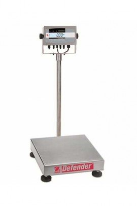 OHAUS D51XW100WL4 Defender 5000 Bench Scale, 250 lbs, 18 x 18&amp;quot; platform-