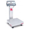 OHAUS D52P25RQR1 Multifunctional Standard Bench Scale with plastic indicator, 50 lbs. capacity-