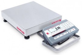 OHAUS D52P25RTR5 Multifunctional Low Profile Bench Scale with plastic indicator, 50 lbs. capacity-