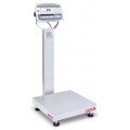 OHAUS D52XW125WQL7 Multifunctional Standard Washdown Bench Scale with stainless steel indicator, 250 lbs. capacity-