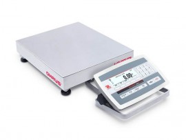 Ohaus D52XW12WQR5 Defender 5000 Washdown Low Profile Bench Scale, 25 lbs, 12 x 12&amp;quot; platform-