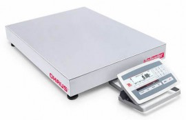 Ohaus D52XW250RTX5 Defender 5000 Standard Low Profile Bench Scale, 500 lbs, 24 x 18&amp;quot; platform-