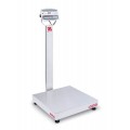 Ohaus D52XW500RQV3 Defender 5000 Column-Mount Standard Bench Scale, 1000 lbs, 24 x 24&amp;quot; platform-