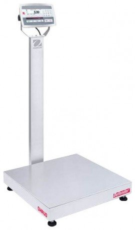 Ohaus D52XW50WQV8 Defender 5000 Multifunctional Bench Scale, 100 lbs, 24 x 24&amp;quot;-